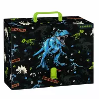 Ilustracja produktu Starpak Teczka z Rączką A4 95mm Dino 559319