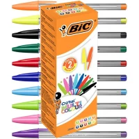 Ilustracja Bic Długopis Cristal Multicolour 20 sztuk 379695