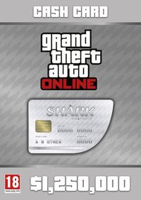Ilustracja Grand Theft Auto V Great White Shark Card (PC) PL DIGITAL (klucz aktywacyjny)