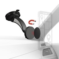 Ilustracja produktu Hama "Magnet" Uniwersalny Uchwyt GSM Na Przyssawkę