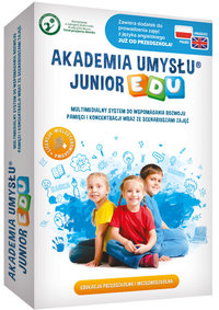 Ilustracja produktu Akademia Umysłu UCZEŃ + Junior EDU z dodatkiem j. angielskiego - 1 stanowisko