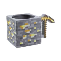Ilustracja produktu Kubek Minecraft Kilof - Złoty