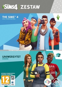 Ilustracja The Sims 4 + Dodatek The Sims 4 Uniwersytet PL (PC/MAC)