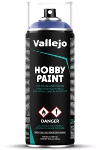 Ilustracja produktu Vallejo: 28.017 - Hobby Paint Spray - Ultramarine Blue (400 ml)