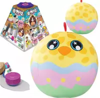 Ilustracja Cobi Biggies Maskotka do Pompowania Żółty Kurczak ET04126 - Fiolet