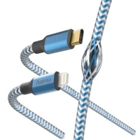 Ilustracja produktu Hama Kabel Ładujący/Data "Reflected" USB Type-C - Lightning 1,5m Niebieski