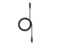 Ilustracja produktu Mophie - kabel USB-C-USB-C 1.5m (czarny)