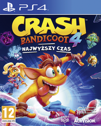 Ilustracja Crash Bandicoot 4: Najwyższy Czas PL (PS4)