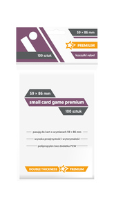 Ilustracja produktu Rebel Koszulki (59x86 mm) Small Card Game Premium 100 szt.