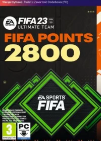 Ilustracja produktu FIFA 23 Ultimate Team FIFA Points 2800 PL (DLC) (PC)
