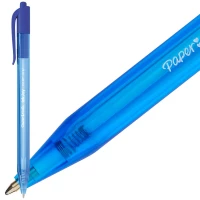 Ilustracja produktu Paper Mate Długopis Automatyczny Inkjoy 100 RT 1.0 M Niebieski S0957040 S0977440