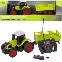 Ilustracja produktu Mega Creative Traktor Zdalnie Sterowany + Akcesoria 542687