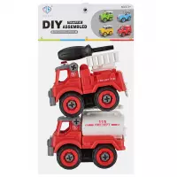 Ilustracja produktu Mega Creative Auto Do Skręcania Straż Pożarna 2szt 544965