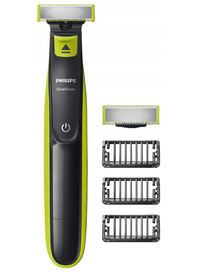 Ilustracja produktu Philips Golarka Męska OneBlade QP2520/30 2 ostrza + 3 nasadki 