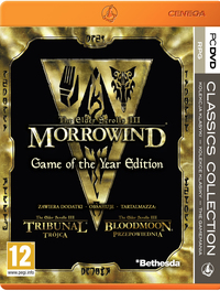 Ilustracja PKK The Elder Scrolls III: Morrowind Game of the Year Edition (PC)