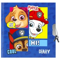 Ilustracja produktu Starpak Pamiętnik Na Kłódkę Psi Patrol 275385 