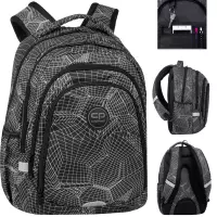 Ilustracja CoolPack Drafter 3 Plecak Szkolny Render F010917