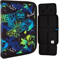 Ilustracja produktu Coolpack Clipper Piórnik Dwuklapkowy Bez Wyposażenia Skate Night F076930