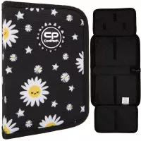 Ilustracja produktu Coolpack Clipper Piórnik Dwuklapkowy Bez Wyposażenia Daisy Black F076817