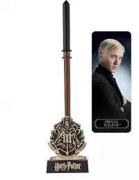 Ilustracja produktu Harry Potter Długopis Różdżka + Stojak z Zakładką 3D - Draco Malfoy