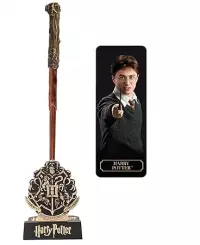 Ilustracja produktu Harry Potter Długopis Różdżka + Stojak z Zakładką 3D - Harry Potter