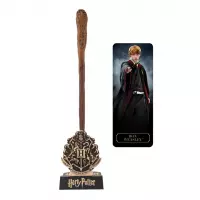 Ilustracja produktu Harry Potter Długopis Różdżka + Stojak z Zakładką 3D - Ron Weasley