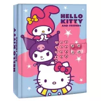 Ilustracja produktu Pamiętnik z Dźwiękiem (zamek szyfrowy) -  Hello Kitty 