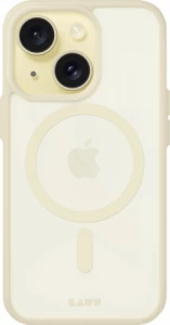 Ilustracja LAUT Huex Protect - obudowa ochronna do iPhone 15 Plus kompatybilna z MagSafe (yellow)