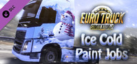 Ilustracja Euro Truck Simulator 2 - Ice Cold Paint Jobs Pack PL (DLC) (PC) (klucz STEAM)