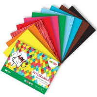 Ilustracja Happy Color Wycinanka Color A4 10 Kartek 100g 039508