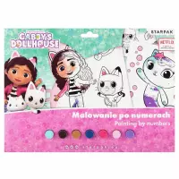 Ilustracja produktu Starpak Malowanie Po Numerach Gabby's Dollhouse 547504
