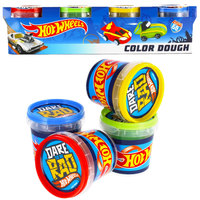 Ilustracja produktu Mega Creative Hot Wheels Masa Plastyczna Ciastolina 4kol x 112gr. 479756