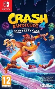 Ilustracja Crash Bandicoot 4: Najwyższy Czas PL (NS)