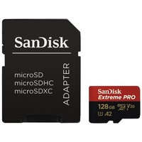 Ilustracja produktu SanDisk Micro SD 128GB Extreme Pro (microSDXC) 170MB/s C10 UHS-I U3 V30 A2