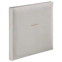 Ilustracja produktu Hama Album Memories Jumbo 30x30/50 Szary Czarne Kartki