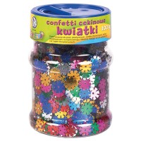 Ilustracja Astra Creativo Confetti Cekinowe Kwiatki Mix 335114004