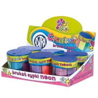 Ilustracja Astra Creativo Brokat Neonowy 5 Kolorów 50g 335114002