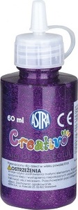 Ilustracja Astra Creativo Klej Brokatowy 60 ml 332114004 Fioletowy