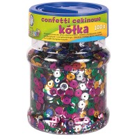 Ilustracja Astra Creativo Confetti Cekinowe Kółka Mix 335114005
