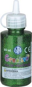 Ilustracja Astra Creativo Klej Brokatowy 60 ml 332114004 Zielony