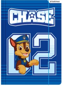 Ilustracja produktu Starpak Psi Patrol Teczka z Gumką A4 Granatowa  352917 