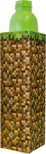 Ilustracja produktu Bidon Minecraft (trawa) - 650 ml