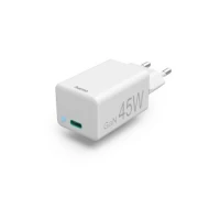 Ilustracja produktu Hama Ładowarka Sieciowa 45W GAN PD/QC 3.0 Biała
