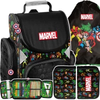 Ilustracja produktu Paso Zestaw Szkolny 3el. Marvel Avengers Tornister AV24JJ-525 + Piórnik AV24JJ-P001 + Worek AV24JJ-712