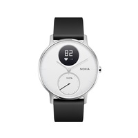 Ilustracja produktu Nokia Activité Steel HR - zegarek monitorujący aktywoność fizyczną i puls (biały 36mm)