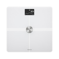 Ilustracja produktu Nokia Body + -  bezprzewodowa waga łazienkowa do urządzeń z systemem iOS i Android (biała)
