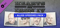 Ilustracja produktu Hearts of Iron IV - Allied Speeches Pack (DLC) (PC) (klucz STEAM)