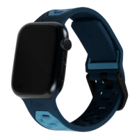 Ilustracja produktu UAG Civilian - silikonowy pasek do Apple Watch 49mm/45mm/44mm/42mm (Apple Watch seria: 1-3 r.42, 4-8, SE, Ultra r.45) (mallard)