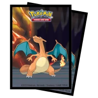 Ilustracja produktu Ultra Pro: Pokemon - Deck Protectors/Sleeves - Gallery Series - Scorching Summit - Koszulki na Karty - 65 szt.