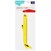 Ilustracja produktu Starpak Linijka Plastikowa 15cm Samolot 470961